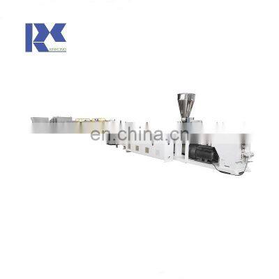 Xinrong plastic pipe extruder PVC twin screw extruder for PVC pipe production extrusion machinery equipment