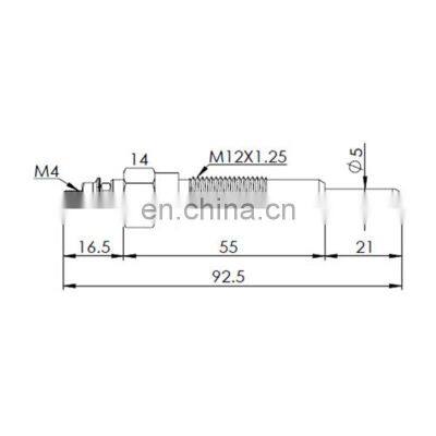 PN-130 Diesel Glow Plug 23 V for Nissan CABALL CLIPPER CIVILIAN BISON