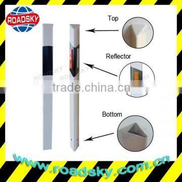 PVC Traffic Delineator Safety, Durable delineator Reflective/Reflector