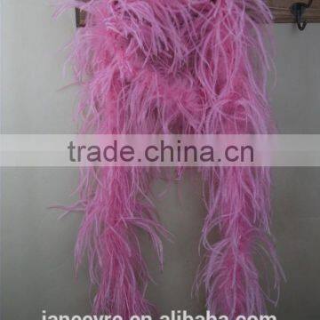 New Style Fashion Mix Colors 200cm Ostrich Feather Boa For Decorate photo-3