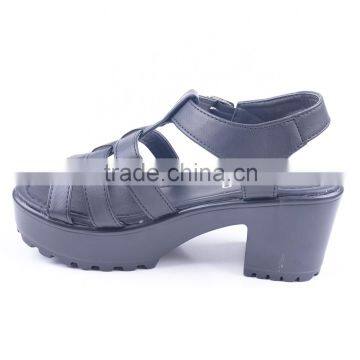 Factory Wholesale New Style Ladies Summer Platform Buckle up Sandals 2016 photo-4