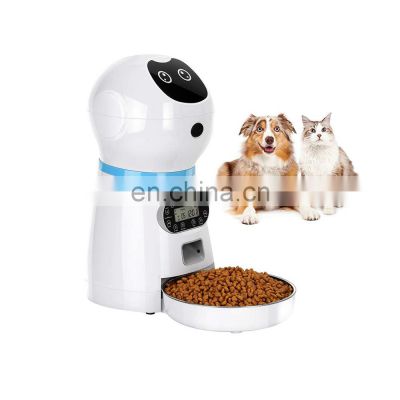 robot camera training automatic microchip interactive medicine plastic smart electric dog puzzle feeder