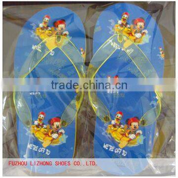 cartoon cute design children beach flip flops