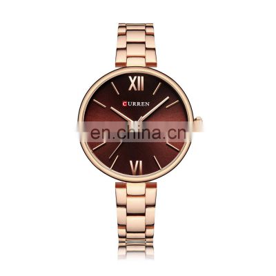 CURREN 9017 Cheap wholesale Price Women Jewelry Accessory Watch Lady Luxury Wristwatches