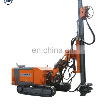 DTH Pneumatic Mine Anchor Drilling Rig Track mounted rig drilling