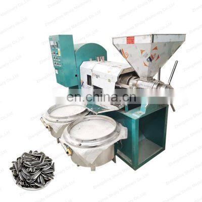 Hot and Cold Oil Soybean Press Machine Automatic Mini Screw Palm Oil Pressing Making Machine