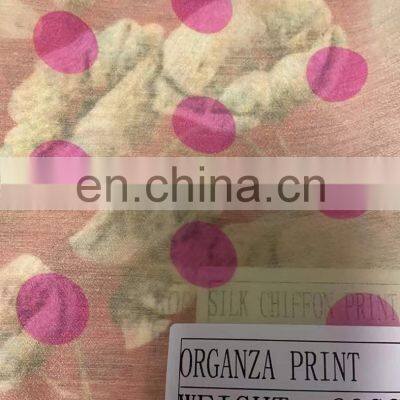 100% Polyester Crepe Chiffon Floral Design Printed Chiffon Fabric For Dress Tecidos de Chiffon Hijab