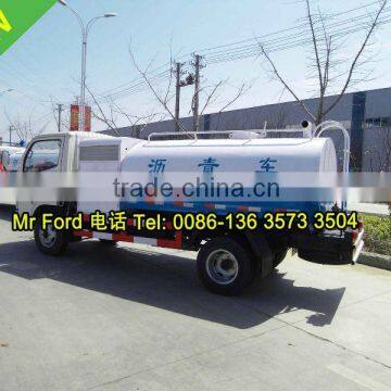 TEL Dongfeng 4000L Liquid Asphalt Tanker truck crude oil transporter truck 0086-13635733504