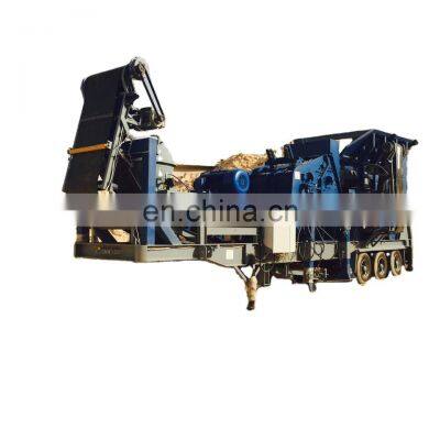 Stone breaking equipment   mobile crushing and screening plant