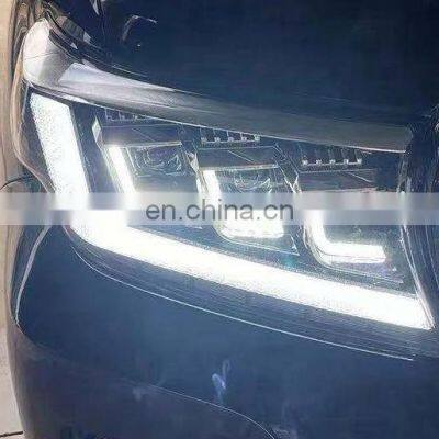 Upgrade Matrix 3 Lens Full Led Headlamp Headlight With Dynamic for TOYOTA LAND CRUISER LC200 Head Lamp Head Light 2007-2015 photo-2