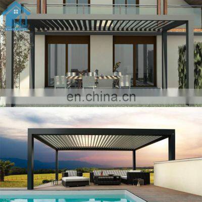 Outdoor Automatic Aluminum Waterproof Pergola Used Pergola For Sale