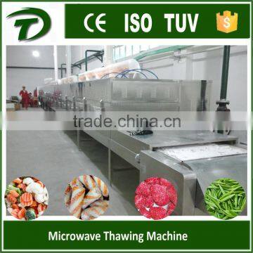 Tunnel type Microwave thawing machine