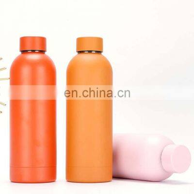 Wholesale Custom Thermal Small Mouth Flask Sports Water Bottle Insulated Stainless Steel Sport Water Bottle