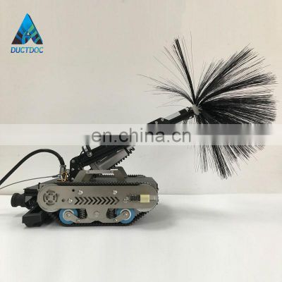 Industrial Portable Sweeper Round Cleaning Brush duct cleaning robot