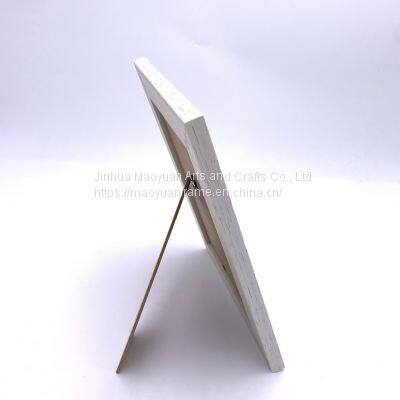 PS White Decorative Design Wide Border Picture Frame for Home Display photo-4