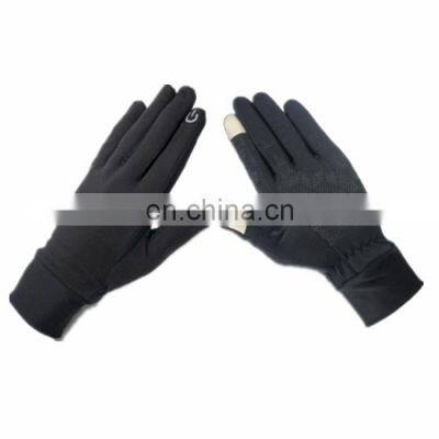 High Quality Wholesale Winter Warm Running Sports Black Touch Screen Cycling Gloves photo-2