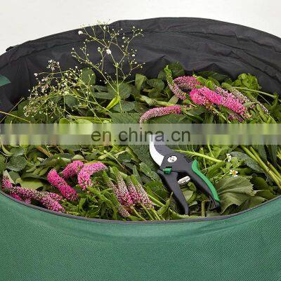 Heavy Duty Waterproof Outdoor Leaf Pop up Garden Waste Bag With Handles photo-5