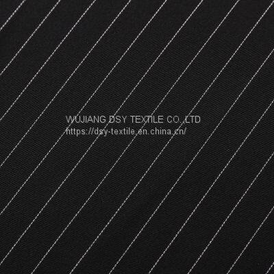 Bright Straight Strip Four Sides Elastic Pants Fabric, Fashion Fabric photo-4