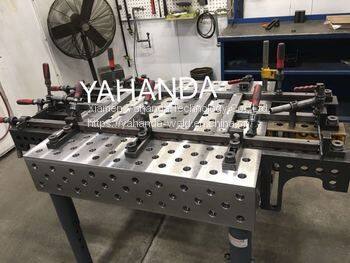 YAHANDA Fixture Eccentric Locating Plate for 3D/2D Welding Table photo-3