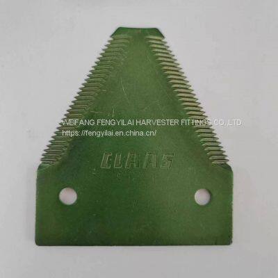 combine harvester replaced spare parts high quality knife section 65Mn steel pressing teeth