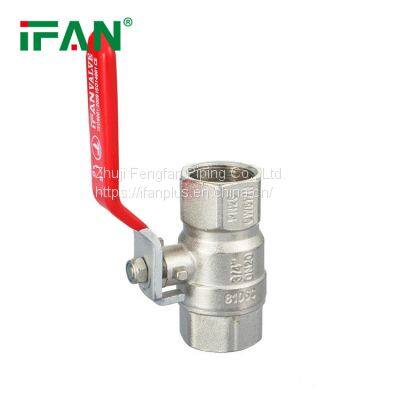 IFAN Full Size 81063 Brass Body Ball Valve Brass Female Ball Valve for Water photo-5