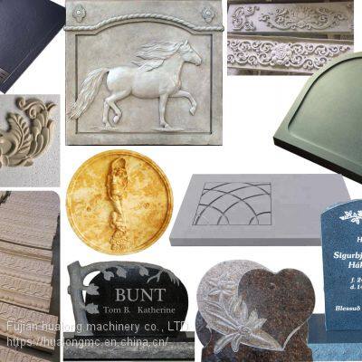 HUALONG Machinery Marble Cnc Router Roman Column Pillar Cutting Milling Carving Headstone Router CNC 3D Stone Carving Machine photo-5