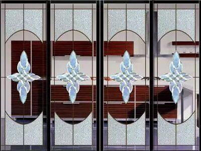 5mm Stained glass/Patterned glass/Art glass window