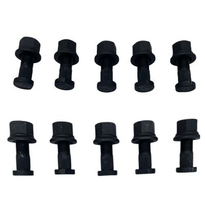 WST213-0001 85mm M22*1.5*77*10.9 Bus Accessories 3114-00039 3104-01205 10.9 Screws Wheel Bolts And Nuts Set Bus Tire Bolts Parts