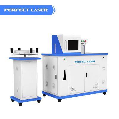 Perfect Laser Auto Sloting/Feeding/Arc Bending 3D SS Aluminum CNC Channel Letter Notcher Making Machine photo-2