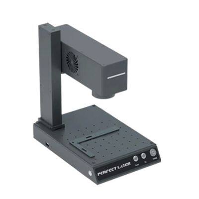 Red And Blue Dual-light Rotatable Automatic Small Metal Laser Marking Engraving Machine