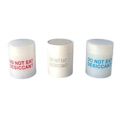 Pharmaceutical Grade 1g Hearing Aid Silica Gel Desiccant  Canister Cylinder