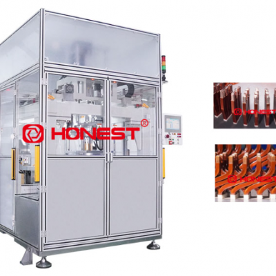 Non-Cutting Hairpin Stator Twisting Machine