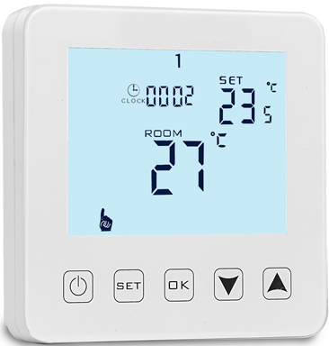 Temperaturregler für Fußbodenheizkabel, digitaler Thermostat photo-2