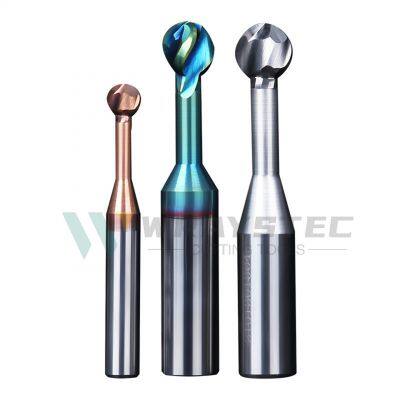 Твердый металл в форме леденца шаровая концевая фреза, фреза для Т-образных пазов, фаскосниматель, твердый карбидная шаровая концевая фреза с покрытием для алюминия