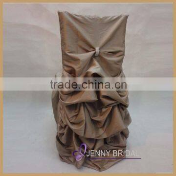 C001R Made-in-China Good Quality Satin Wholesale Wedding Chair Covers for Sale photo-6