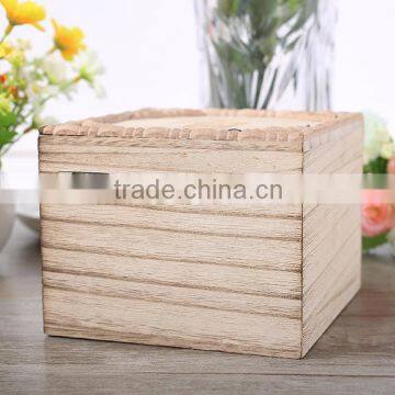 OEM Vintage Wooden Tea Packaging Storage Gift Box for Sale Supplier's Choice