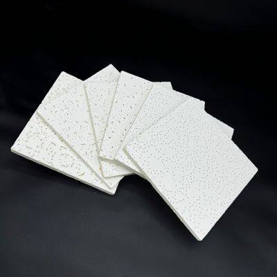Factory Price Rockwool Acoustic Ceiling Panel for Decorative Soundproofing