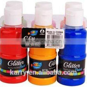 6ct*120ml Glitter Paint A0218