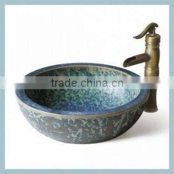 Bathroom Guangzhou Curved hand painted ceramic toilet basin                        
                                                Quality Choice