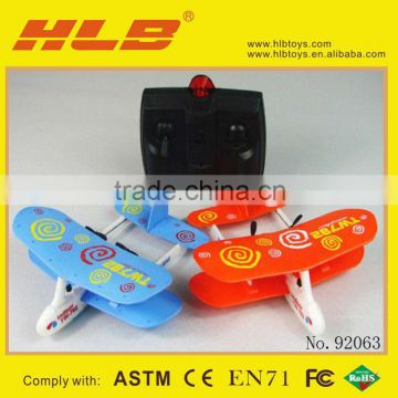 2-channal Infrared remote control TW 782 EPP Biplane rc plane