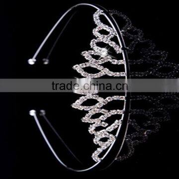 Fashion Women Crown With Rihnstone Wholesale photo-2