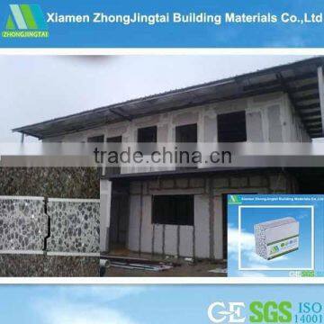 Precast house Lightweight sandwich wall material substitute for brick wall