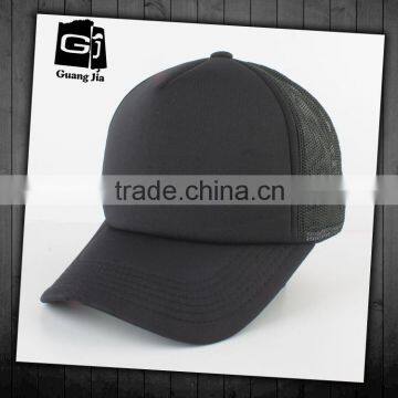 Guangzhou Guangjia 5 Panel Unisex Customized Cheap Promotional Polyester Plain Mesh Sport Cap