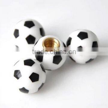 Car Bike Tyre Valve Football Model Air Stem Wheel Caps Universal