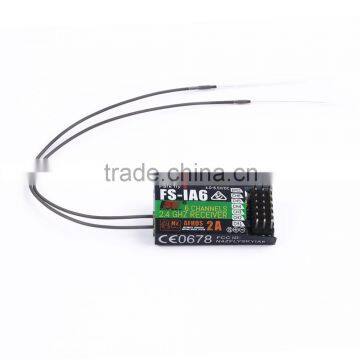 FlySky FS-iA6 2.4GHz 6 Channels 140 Band 20dBm Receiver For RC Airplane