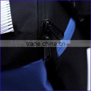 Colorful Polyester Leather Canvas Nylon Sport Gym Bag With LOGO Printed photo-4