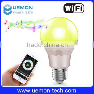 Hot new led bulb wifi type, 7W WiFi mini LED light bulbs