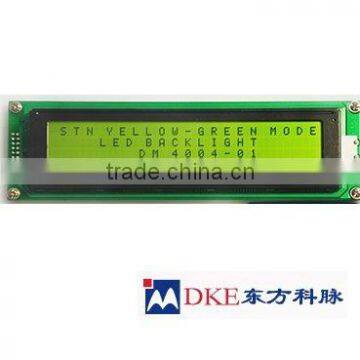 40x4 characters LCD module