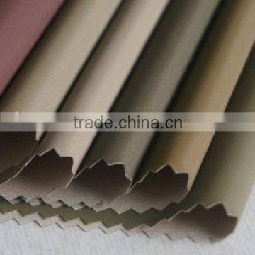 low-elastic lightness pu nubuck fabric for casual clothing