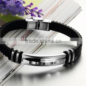 2016 Hot Sale Sports Silicone Bracelets for Men photo-3